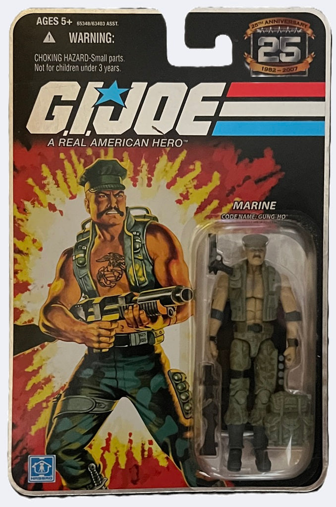 G.I. Joe 25th Anniversary Gung Ho Action Figure New and Sealed